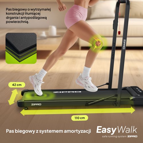 Zipro Newlite - Kompaktowa Bieżnia Elektryczna